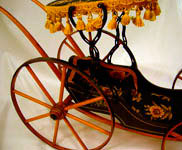 Vintage Miniature Doll stroller